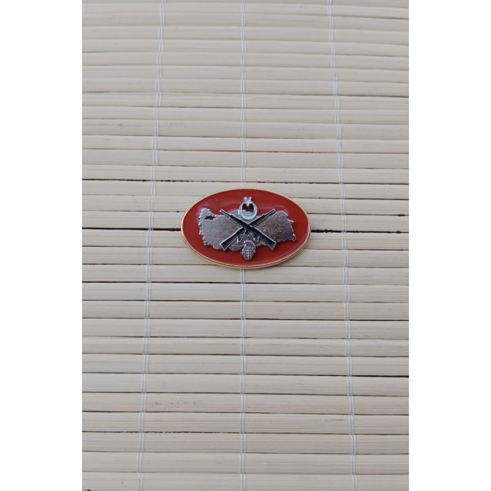 jandarma harici ic guvenlik metal gogus brovesi