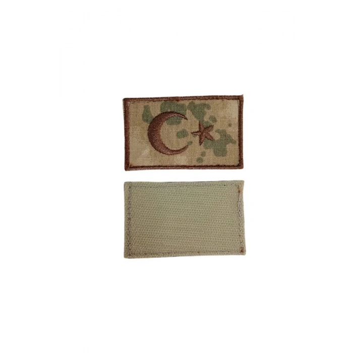 Jandarma Kamuflaj Renkli Nakis islemeli Arma Patch Bayrak Pec