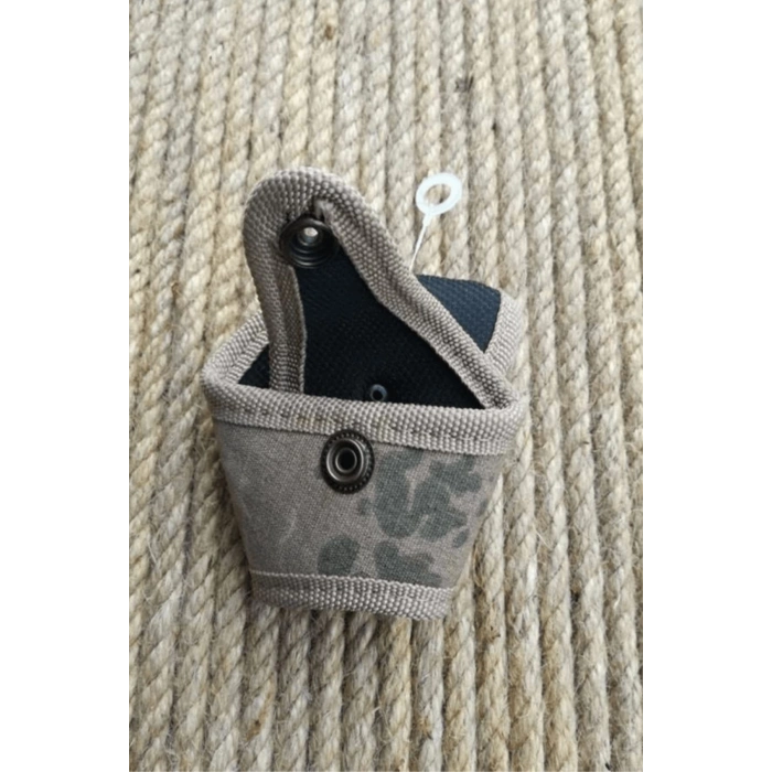 jandarma kamuflaj renkli paslanmaz metal zincirli masolet kelepce ve acik kelepce kilifi