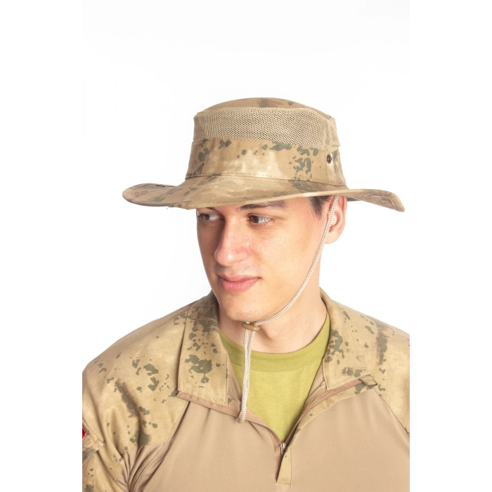 jandarma kamuflaj renkli ipli ayarlamali yazlik fileli jungle fotr arazi sapka kep