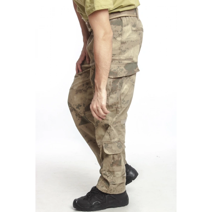 Jandarma Komando col Kamuflaj Renkli Kargo Cepli Airsoft Taktik Askeri Pantolon