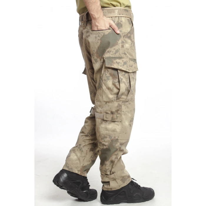 Jandarma Komando col Kamuflaj Renkli Kargo Cepli Airsoft Taktik Askeri Pantolon