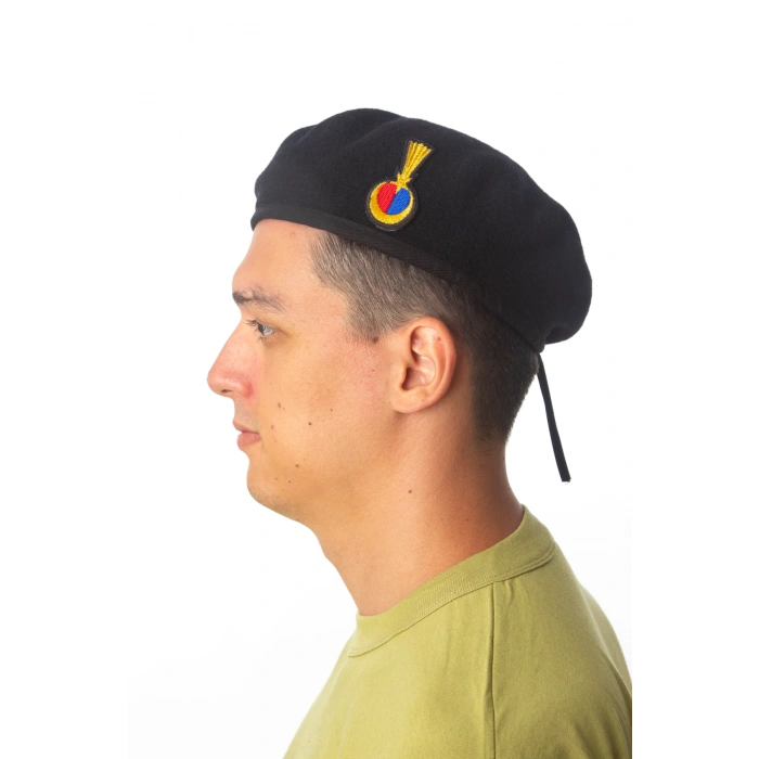 Jandarma Siyah Renkli Kokartli Astsubay Uzman Cavus Harici Yan Bere