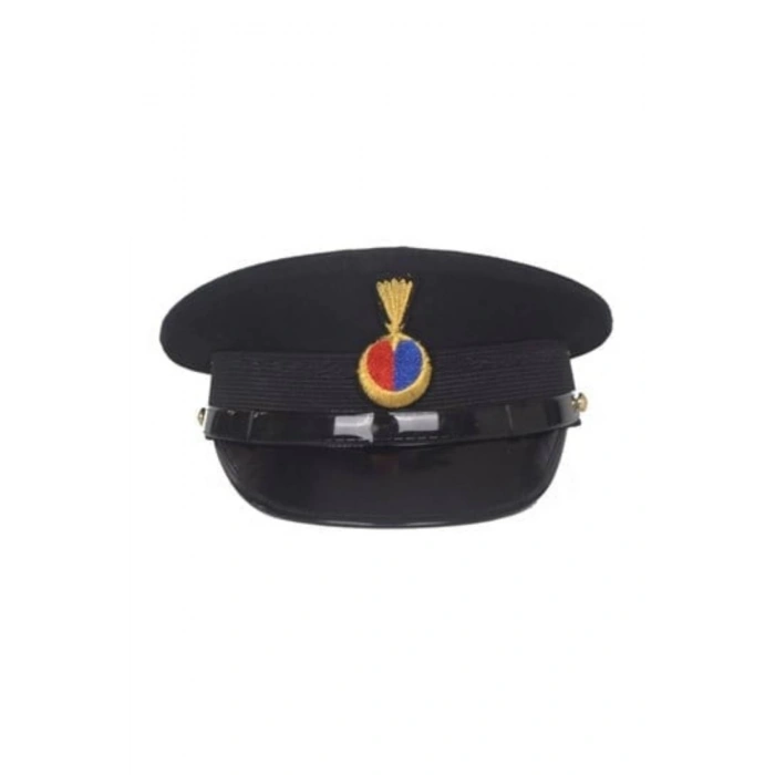 Jandarma Uzman Cavus Nakis islemeli Siyah Renk Toren Sapka Kep