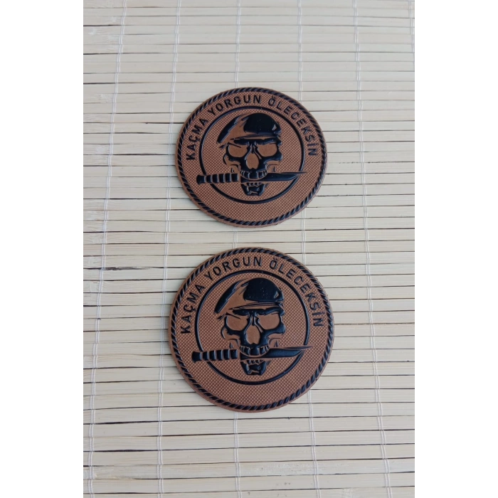 kacma yorgun oleceksin 3d tpu termoplastik gogus arma patch pec