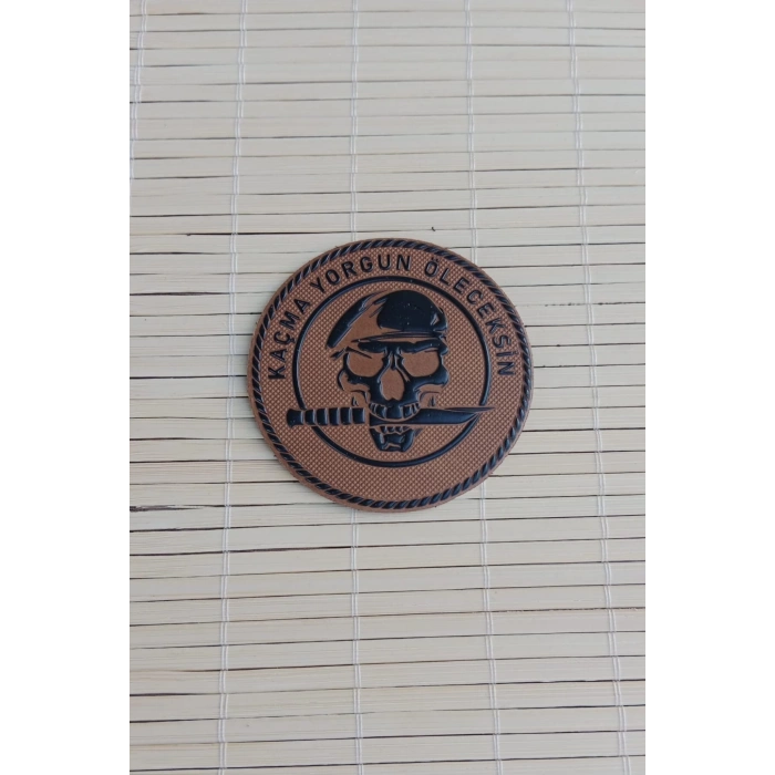 kacma yorgun oleceksin 3d tpu termoplastik gogus arma patch pec