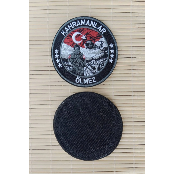 Kahramanlar Olmez Nakis islemeli Arma Pec Patch