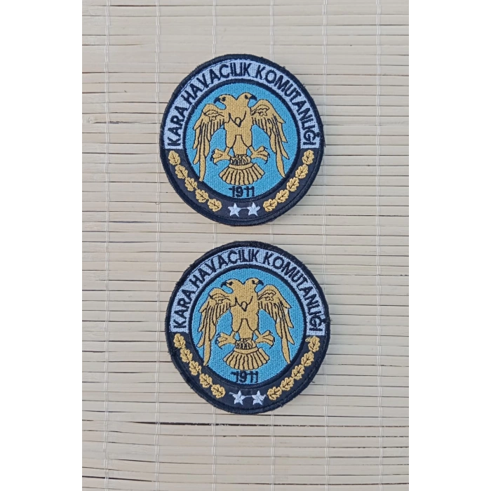 kara havacilik komutanligi 1911 nakis islemeli arma pec patch
