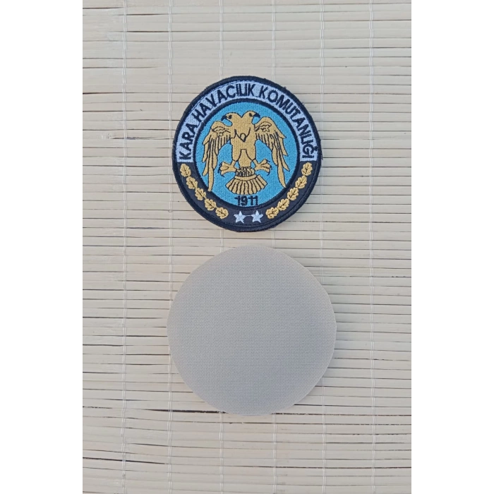 kara havacilik komutanligi 1911 nakis islemeli arma pec patch