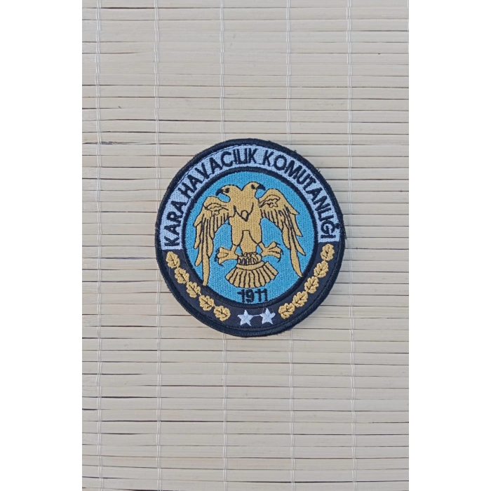 kara havacilik komutanligi 1911 nakis islemeli arma pec patch