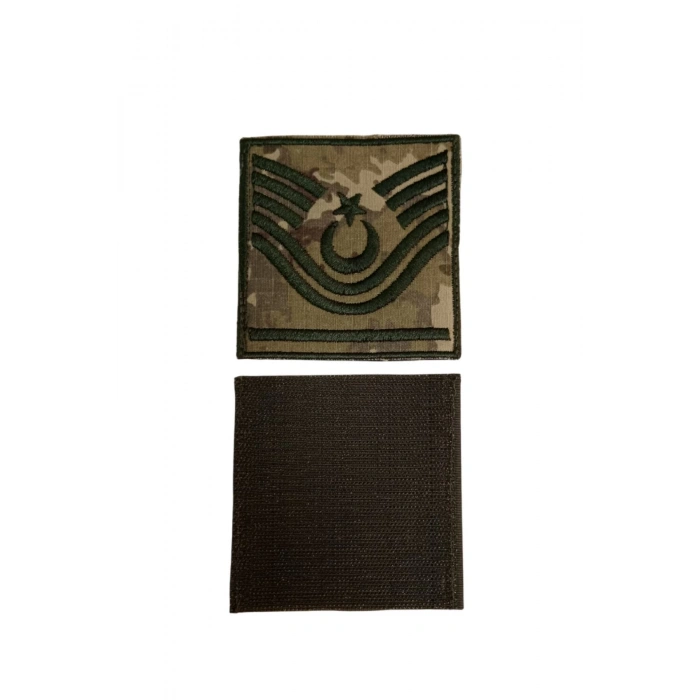 kara kuvvetleri astsubay bascavus kamuflaj renkli nakis kol rutbe