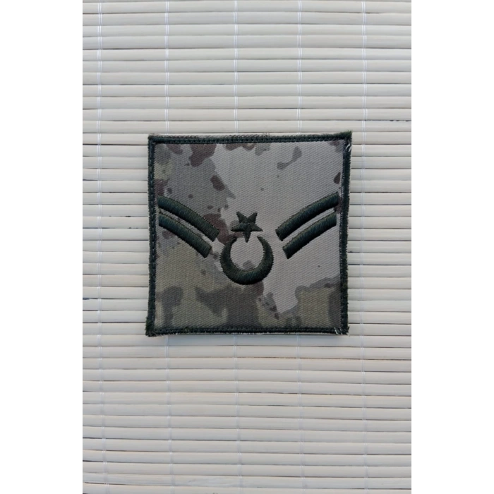 kara kuvvetleri astsubay cavus kamuflaj renkli nakis kol rutbe