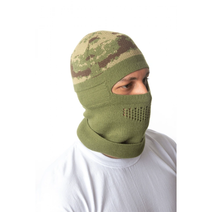 kara kuvvetleri kamuflaj desenli avci operasyon gizlenme orme kar maskesi askeri bere