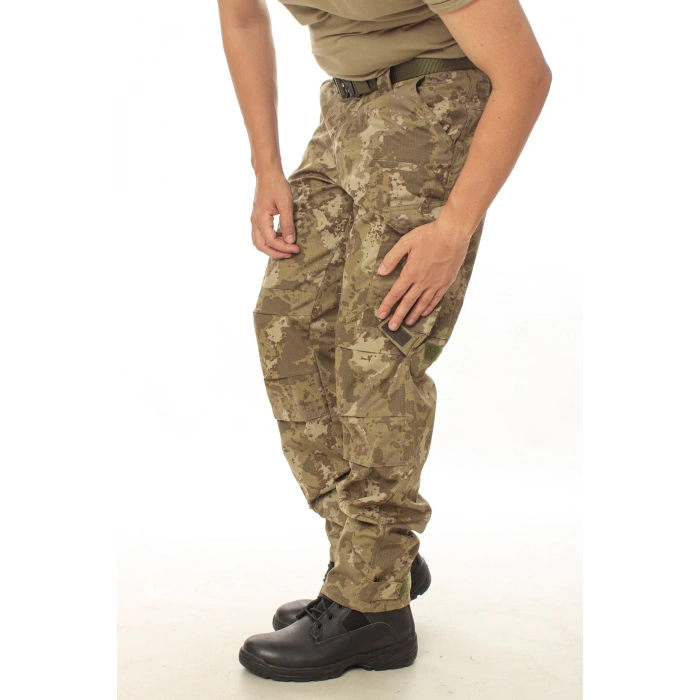 kara kuvvetleri kamuflaj renkli 8 cepli bamsi model kargo cepli airsoft outdoor taktik pantolon