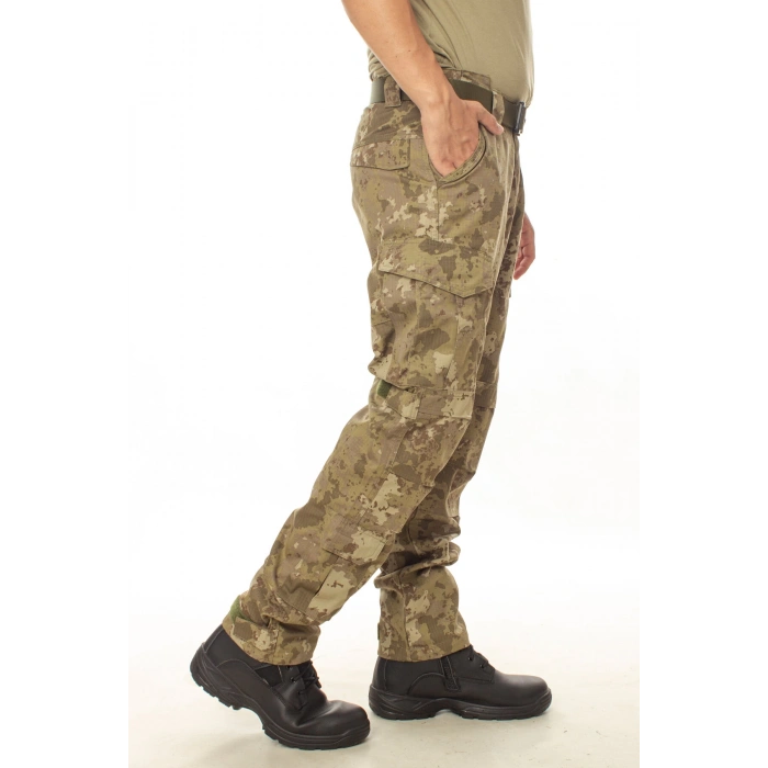 kara kuvvetleri kamuflaj renkli 8 cepli bamsi model kargo cepli airsoft outdoor taktik pantolon