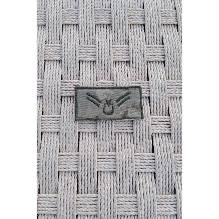 kara kuvvetleri kamuflaj renkli astsubay cavus nakis mini tisort rutbe