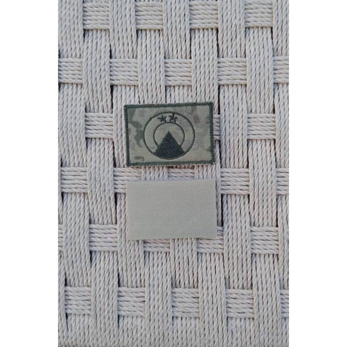 kara kuvvetleri kamuflaj renkli atis basari 2 yildiz bez brovesi