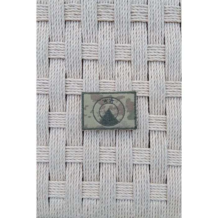 kara kuvvetleri kamuflaj renkli atis basari 2 yildiz bez brovesi