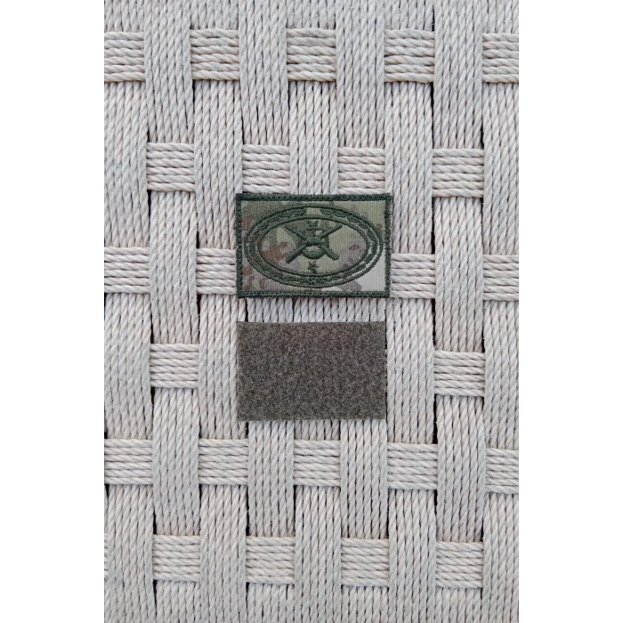 kara kuvvetleri kamuflaj renkli kita hizmet astsubay uzman cavus 1 yildiz bez brovesi