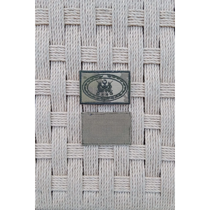 kara kuvvetleri kamuflaj renkli kita hizmet subay 2 yildiz bez brovesi