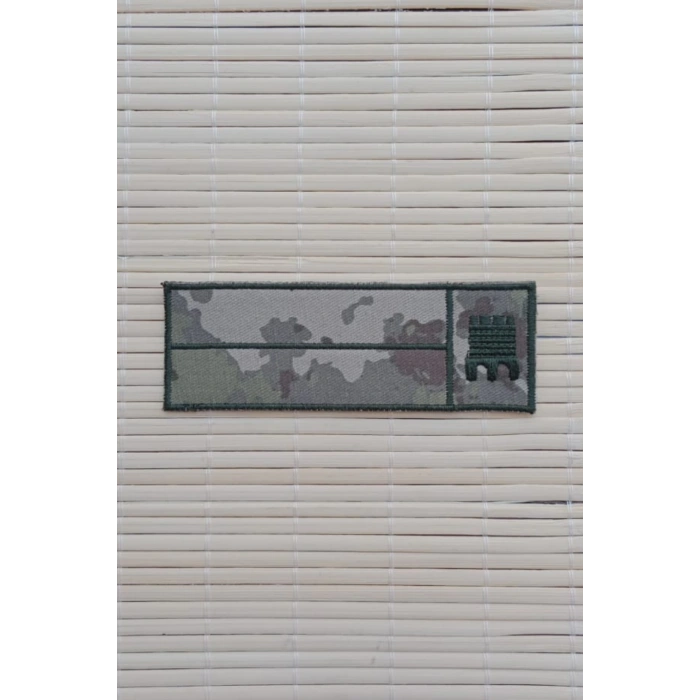 Kara Kuvvetleri Kamuflaj Renkli Soyadi ve Kan Grubu istihkam Nakis isimlik