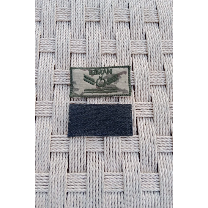 kara kuvvetleri kamuflaj renkli uzman cavus 2 kademe nakisli mini tisort rutbe