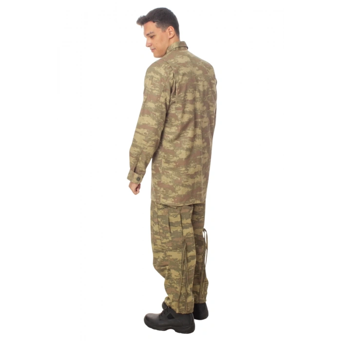 kara kuvvetleri kamuflaj renkli uzun kollu airsoft taktik gomlek 5 cepli airsoft taktik avci pusu pantolon takim