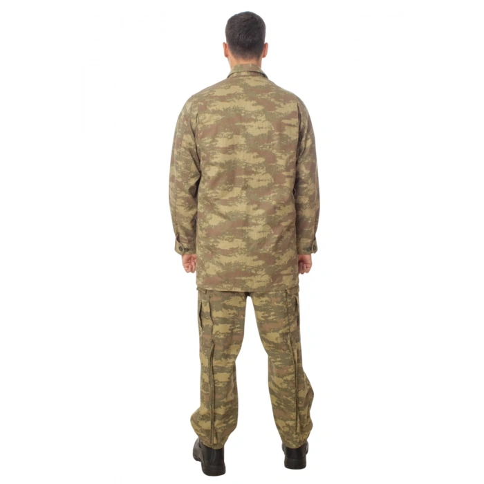 kara kuvvetleri kamuflaj renkli uzun kollu airsoft taktik gomlek 5 cepli airsoft taktik avci pusu pantolon takim