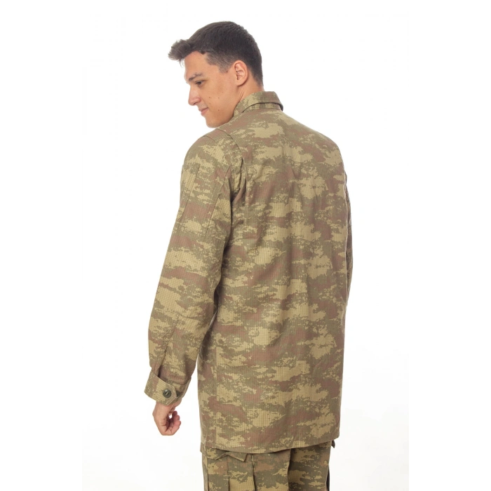 Kara kuvvetleri kamuflaj renkli uzun kollu airsoft taktik Outdoor gomlek