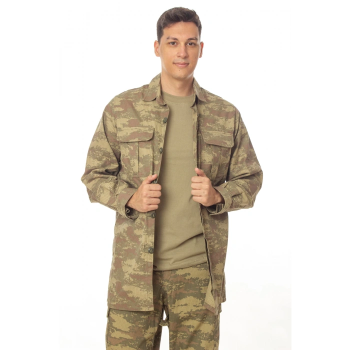 Kara kuvvetleri kamuflaj renkli uzun kollu airsoft taktik Outdoor gomlek