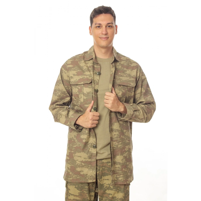 Kara kuvvetleri kamuflaj renkli uzun kollu airsoft taktik Outdoor gomlek