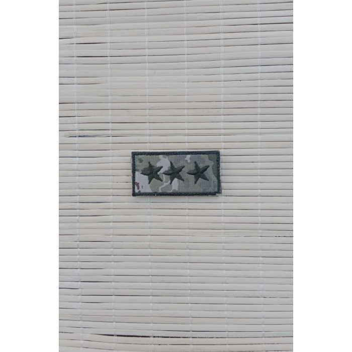 kara kuvvetleri kamuflaj renkli yuzbasi mini gogus tisort rutbesi