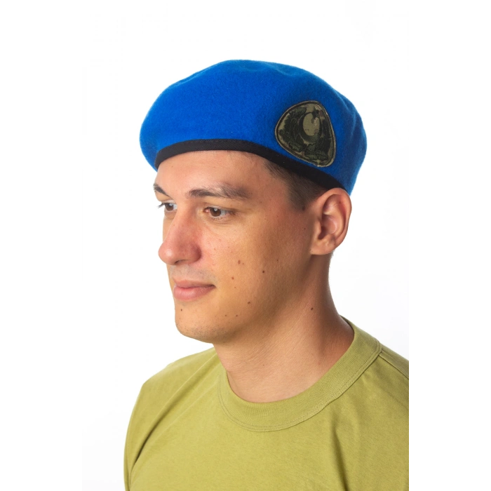 kara kuvvetleri komando mavi renkli kasmir urbam seta kokartli subay yan bere