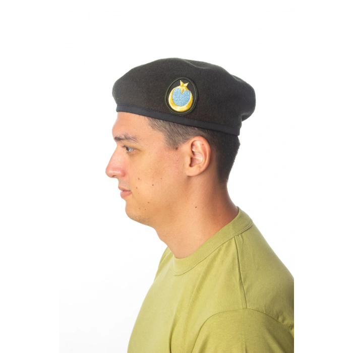 kara kuvvetleri koyu yesil renkli dahili harici seta urbam kasmir astsubay uzman cavus kokartli kara havaci yan kase bere