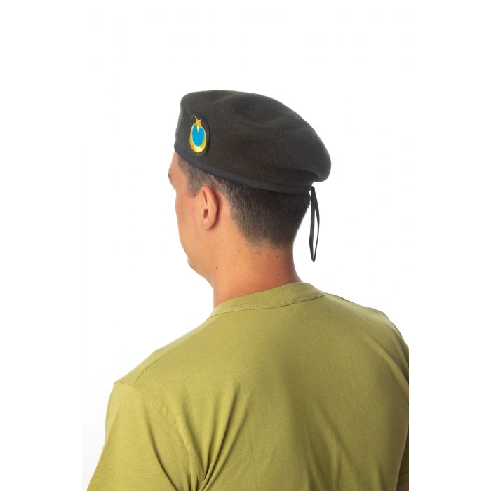 kara kuvvetleri koyu yesil renkli dahili harici seta urbam kasmir astsubay uzman cavus kokartli kara havaci yan kase bere