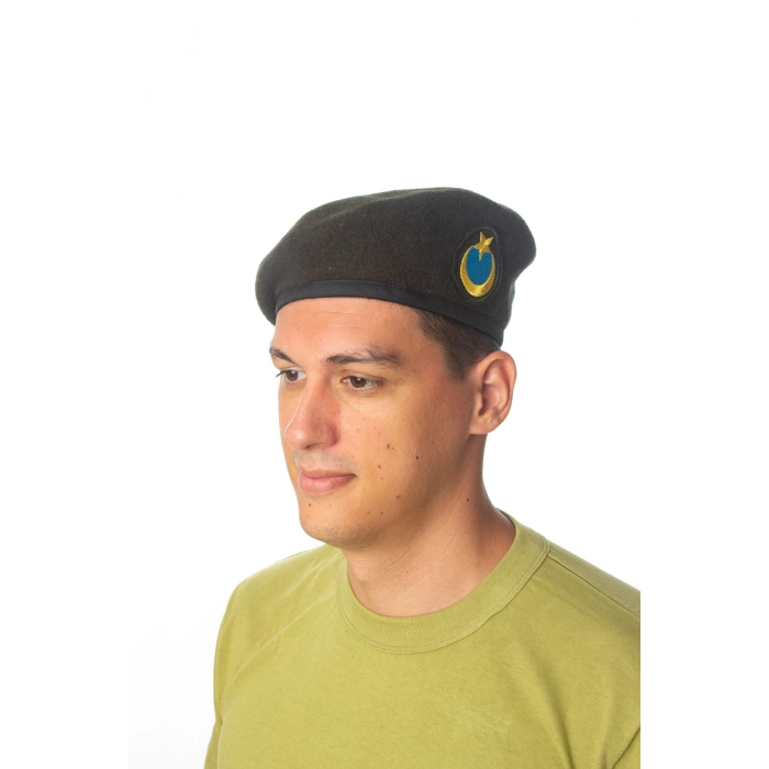 kara kuvvetleri koyu yesil renkli dahili harici seta urbam kasmir astsubay uzman cavus kokartli kara havaci yan kase bere