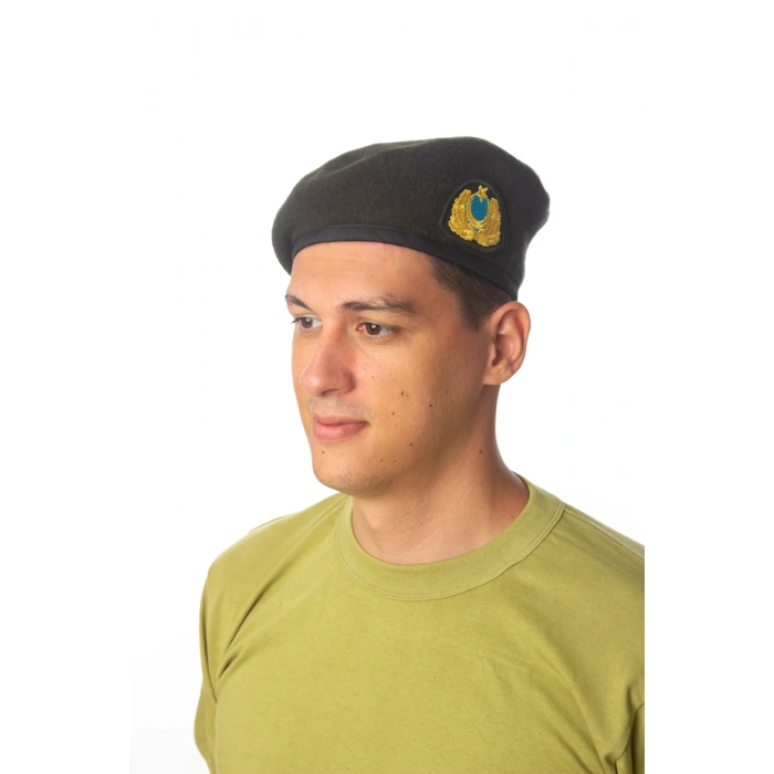 kara kuvvetleri koyu yesil renkli dahili harici seta urbam kasmir kokartli kara havaci yan kase subay bere