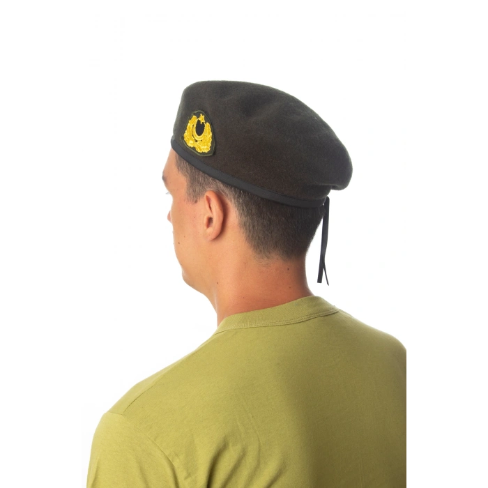 kara kuvvetleri koyu yesil renkli dahili harici seta urbam kasmir subay kokartli bakim yan kase bere