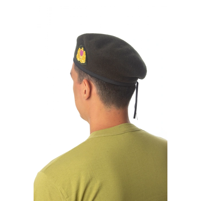 kara kuvvetleri koyu yesil renkli dahili harici seta urbam kasmir subay kokartli ikmal yan kase bere