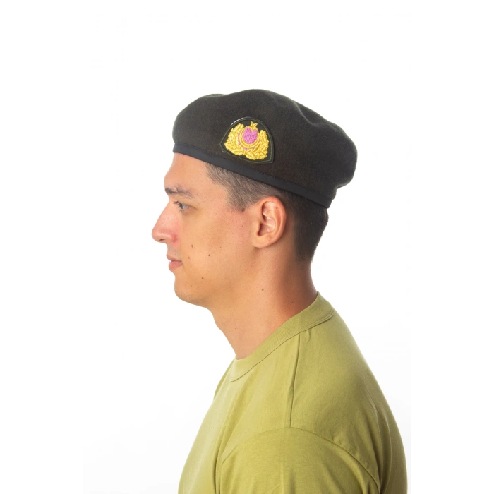 kara kuvvetleri koyu yesil renkli dahili harici seta urbam kasmir subay kokartli ikmal yan kase bere