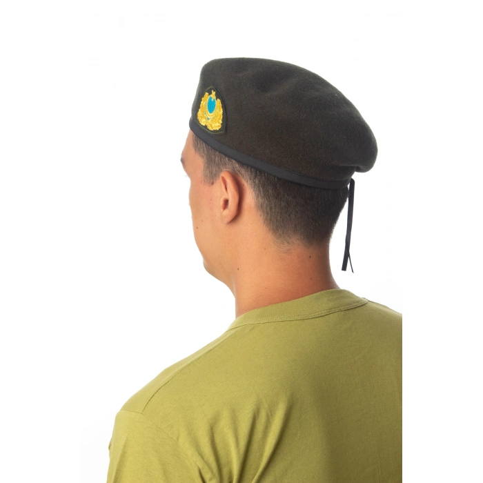 kara kuvvetleri koyu yesil renkli dahili harici seta urbam kasmir subay kokartli muhendis yan kase bere