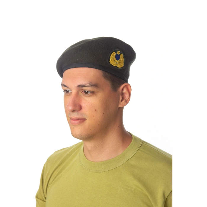 kara kuvvetleri koyu yesil renkli dahili harici seta urbam kasmir subay kokartli ulastirma yan kase bere