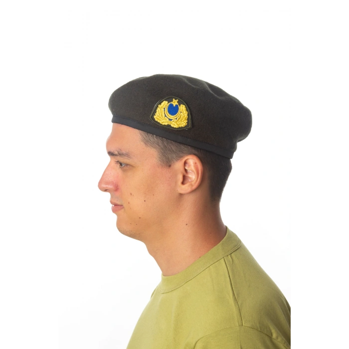 kara kuvvetleri koyu yesil renkli dahili harici seta urbam kasmir subay kokartli ulastirma yan kase bere