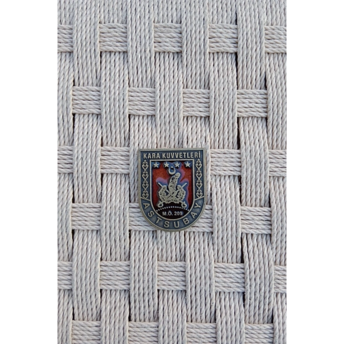 kara kuvvetleri m.o 209 astsubay amblemli ozel tasarim cuzdan rozeti