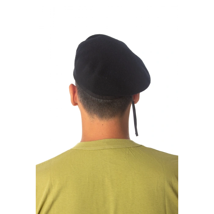 kara kuvvetleri siyah renkli seta urbam kasmir kokartli yan kase harici subay bere