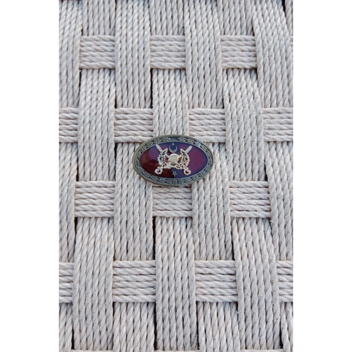 kara kuvvetleri subay kita hizmet harici 1 yildiz metal gogus brove rozeti