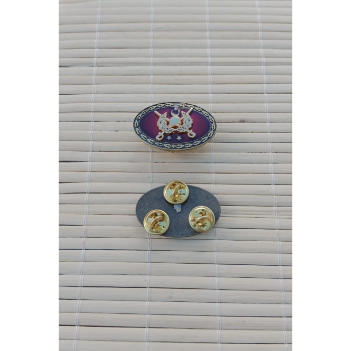 kara kuvvetleri subay kita hizmet harici 2 yildiz metal gogus brove rozet