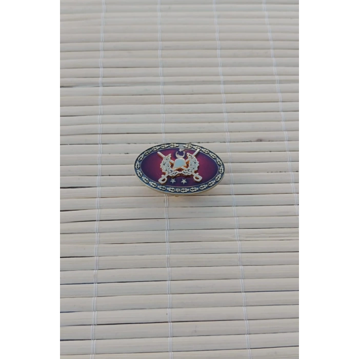 kara kuvvetleri subay kita hizmet harici 2 yildiz metal gogus brove rozet