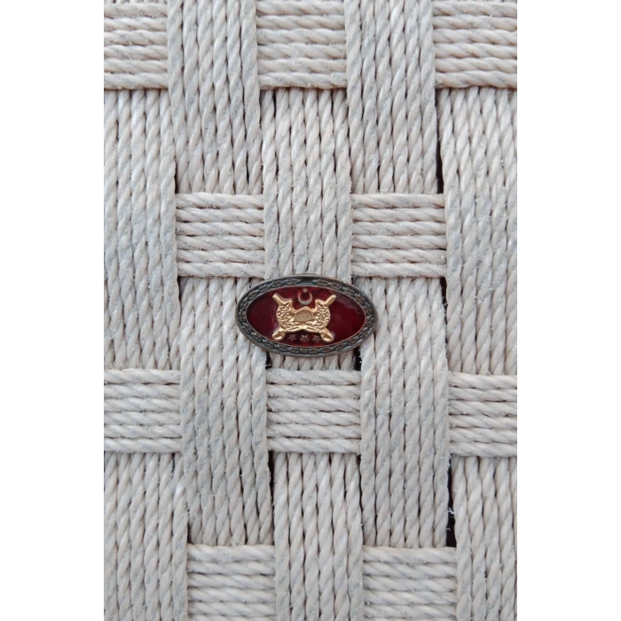 Kara Kuvvetleri Subay Kita Hizmet Harici 3 Yildiz Metal Gogus Brove Minyatur Mini Rozet