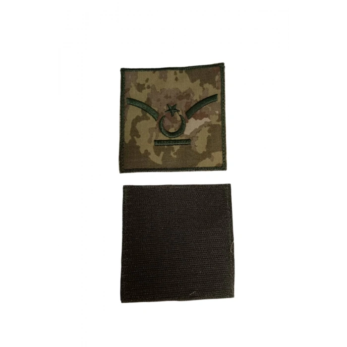 kara kuvvetleri yedek astsubay kamuflaj renkli nakis kol rutbe